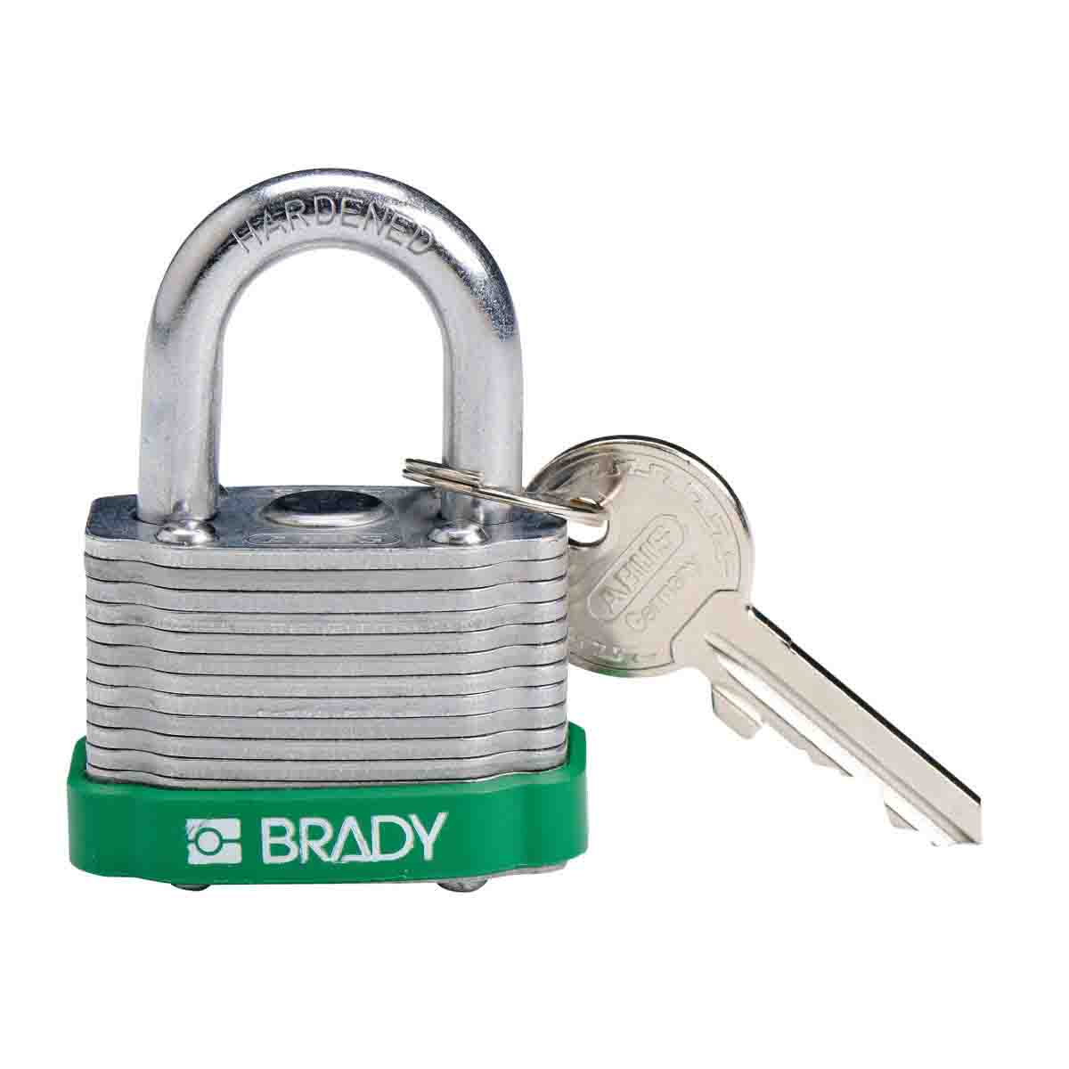 143128 Steel Padlock 0.75 in Steel Shkl KD GN