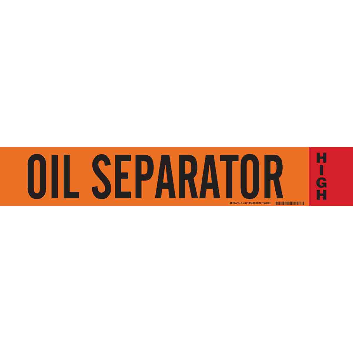 145837 B946 BLK/RED/ORG OIL SEPARATOR