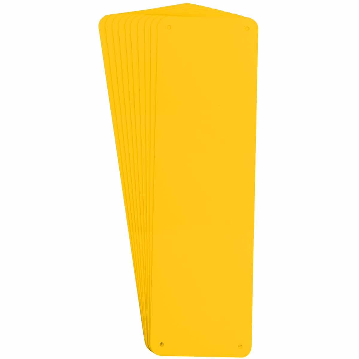 146079 SIGN PANEL, PLS, 4.25 X 14.25, YEL 10PK