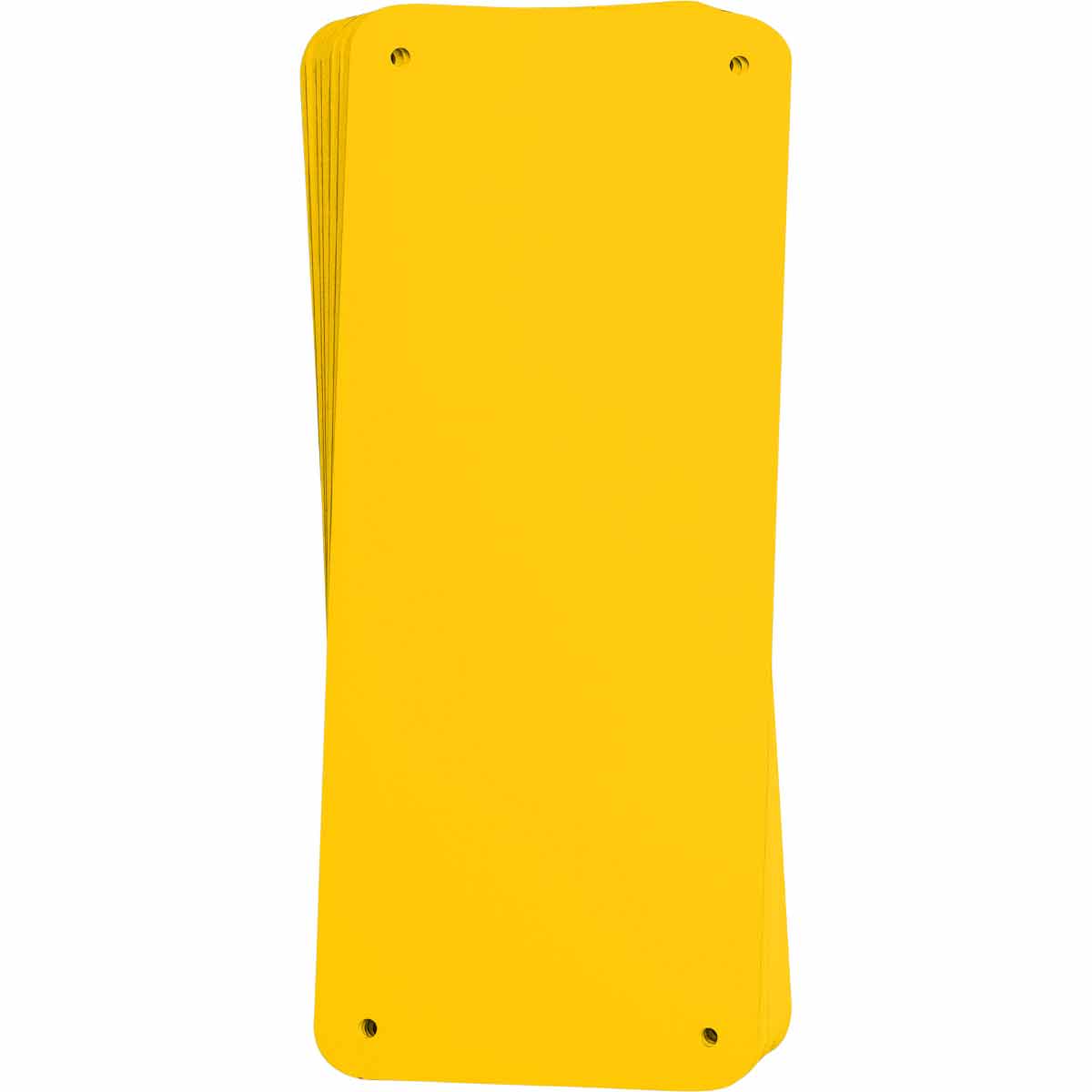 146078 SIGN PANEL, PLS, 4.25 X 10.25, YEL 10PK