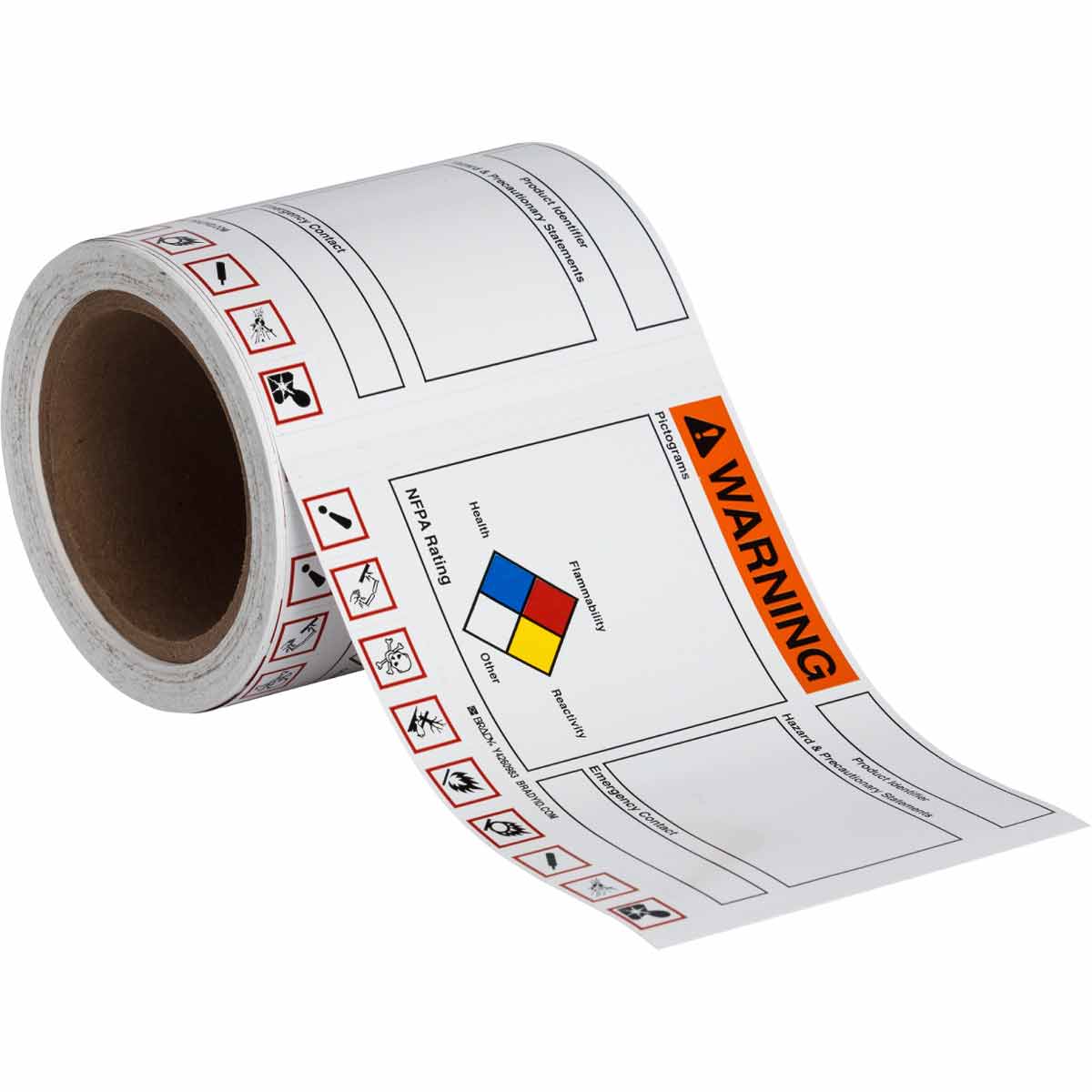 39 Labels 5/8 Height x 5/8 Width 5/8 Height x 5/8 Width Pictogram Severe Toxic Pictogram Severe Toxic 39 Labels, 1 Card per Package Black/Red On White Brady 118899 Coated Paper GHS Severe Toxic Picto Labels 
