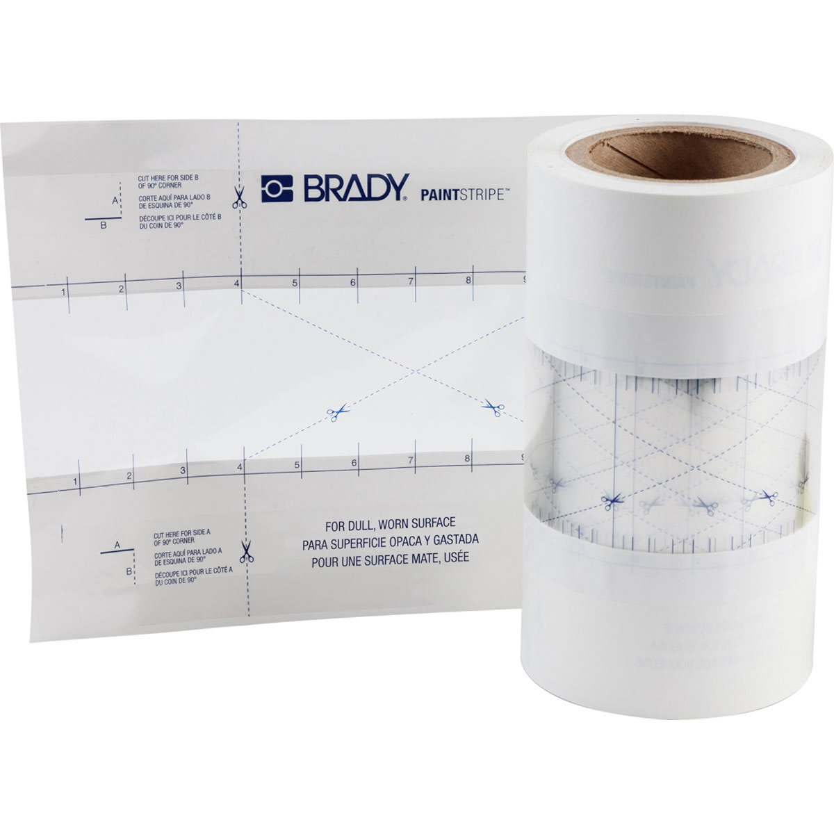 148809 B519, 3" X 100 FT, FLOOR LINE STENCIL