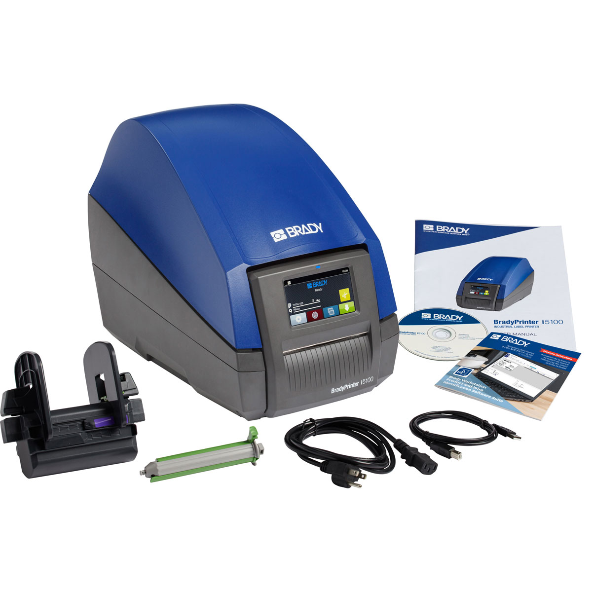 BradyPrinter i5100 300dpi Industrial Label Printer with Product and