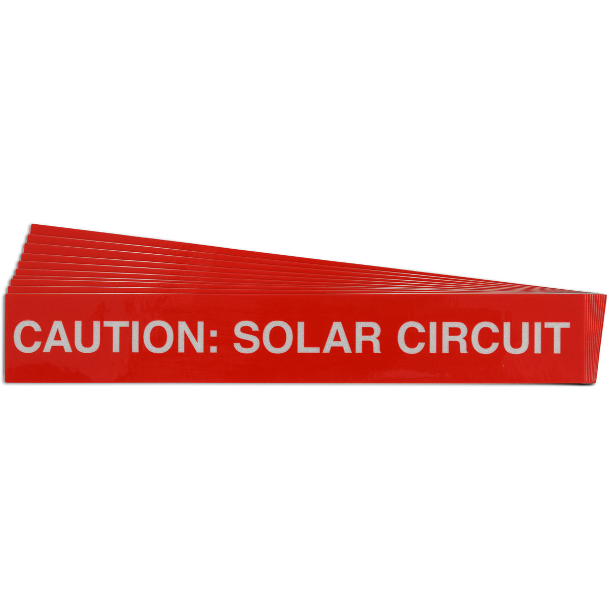 Pre-Printed SOLAR CIRCUIT Warning Labels