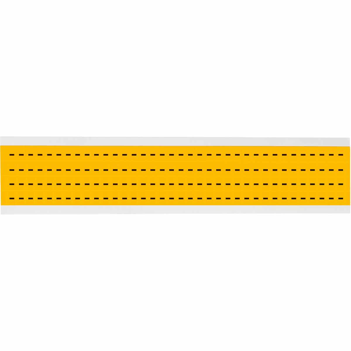 1500-DSH 0.25 in Vinyl N&L BK on YL - 144/PK