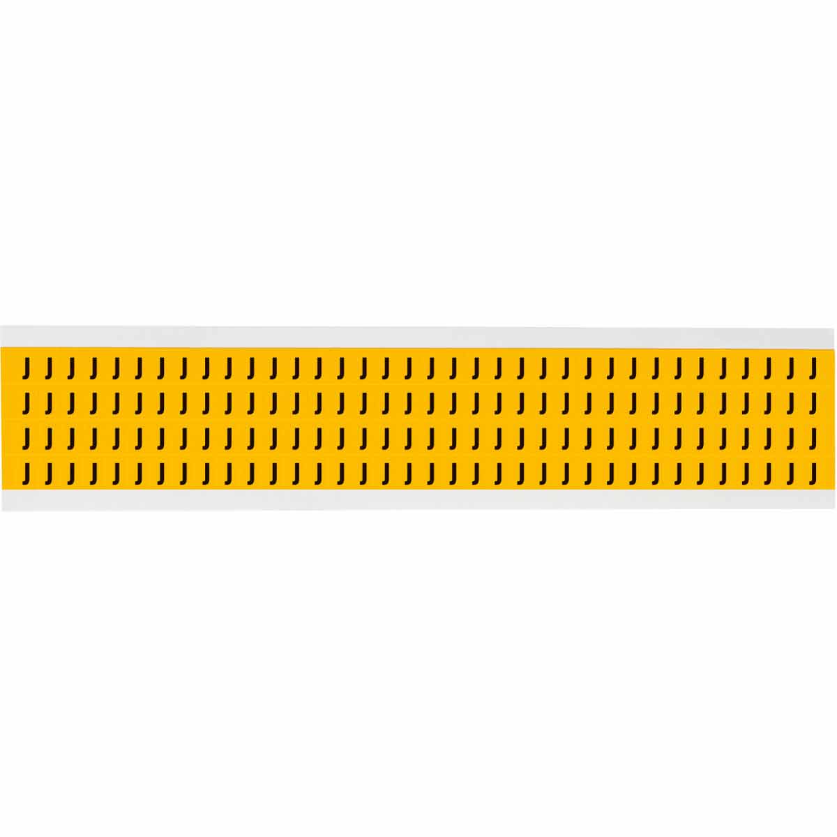 1500-J 0.25 in Vinyl N&L BK on YL J 144/PK