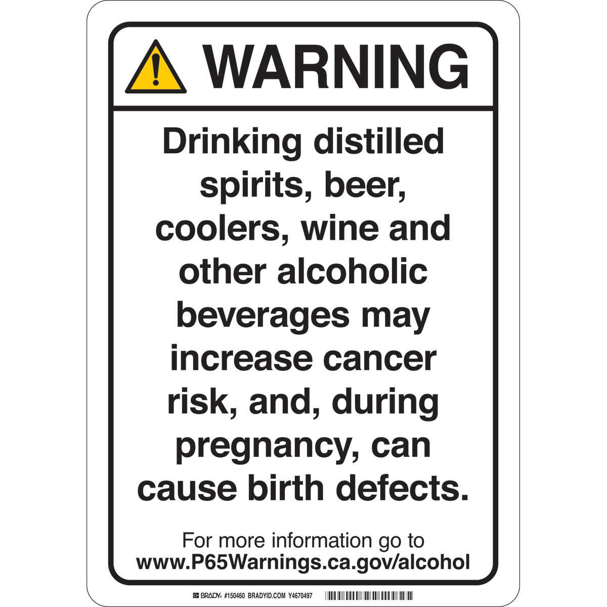 12x3 Alcoholic Beverages Prohibited Modern Block Heavy-Duty Outdoor Vinyl Banner CGSignLab 