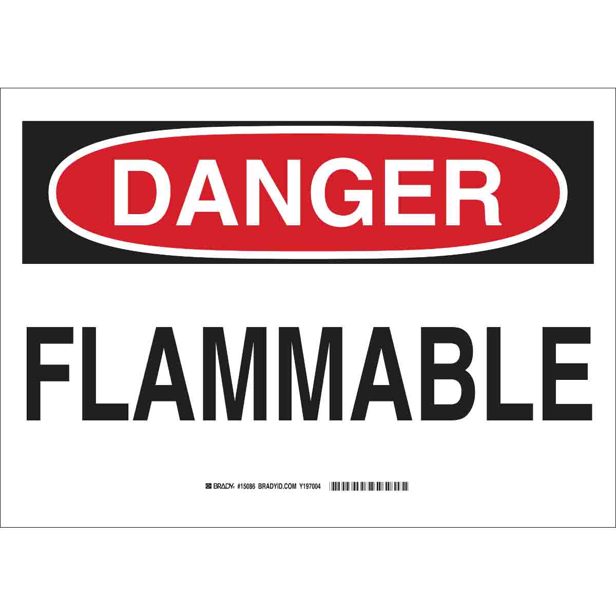 15086 B401 SAFETY SIGNS 10X14