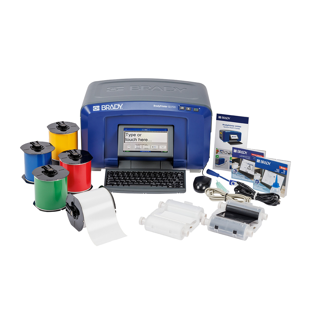 S3700-KIT-COLOR S3700 Label Printer with Materials Kit