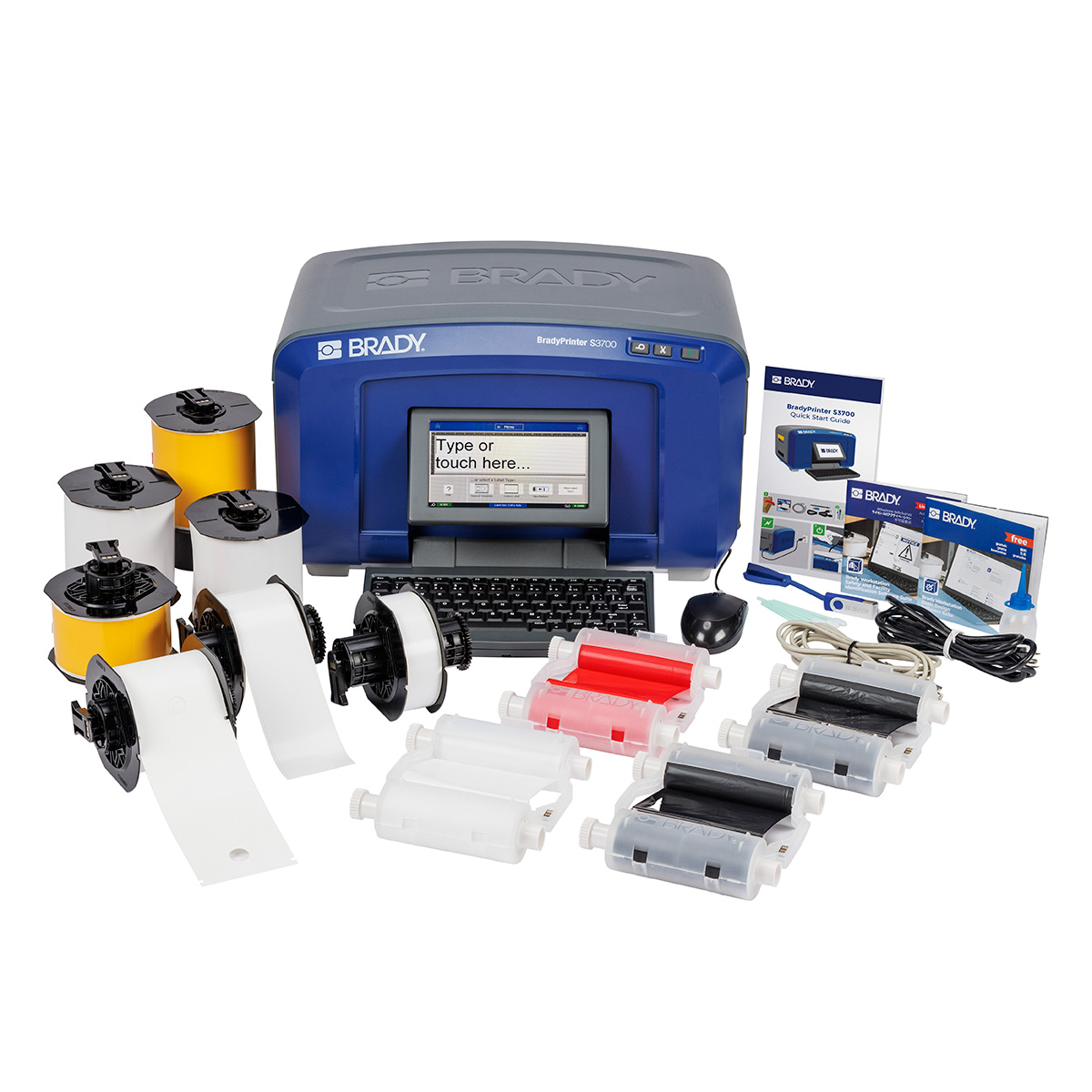 S3700-KIT-STARTER S3700 Label Printer w Label Material Kit