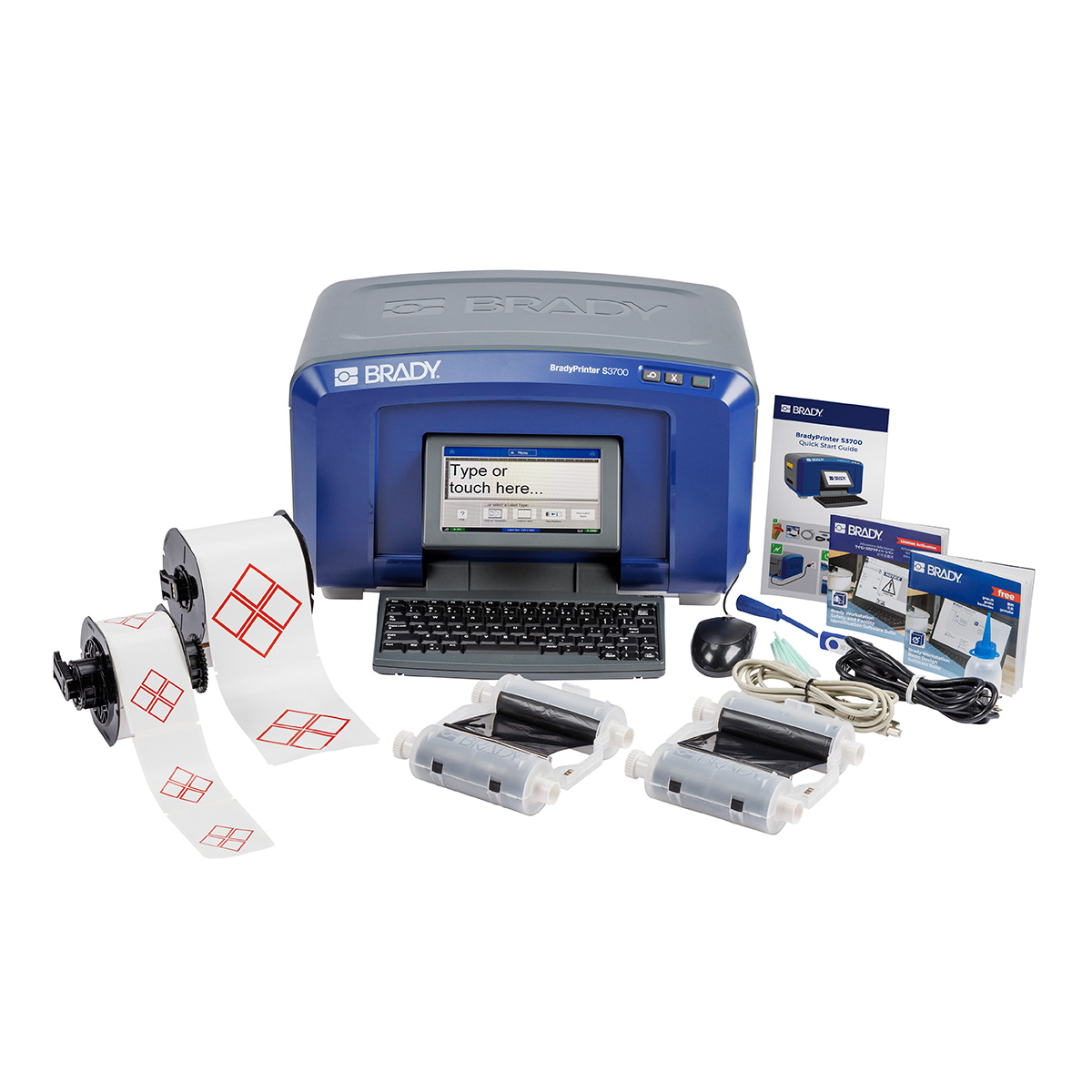 S3700-KIT-GHS S3700 Label Printer w GHS Materials Kit