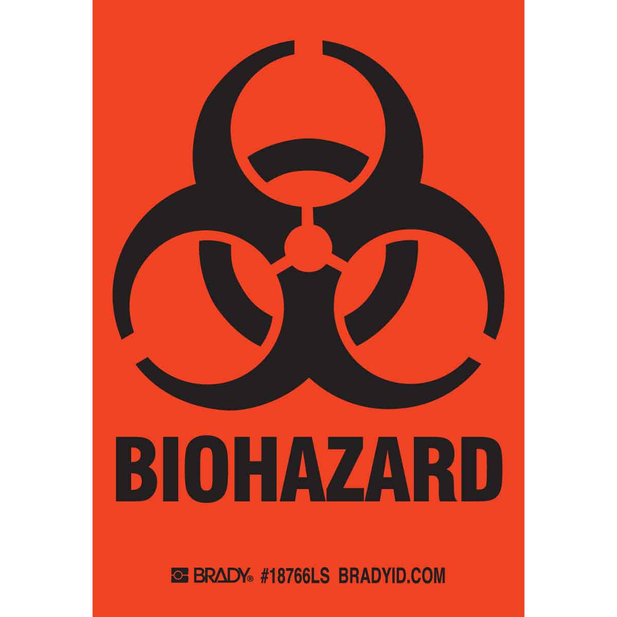 Printable Biohazard Label