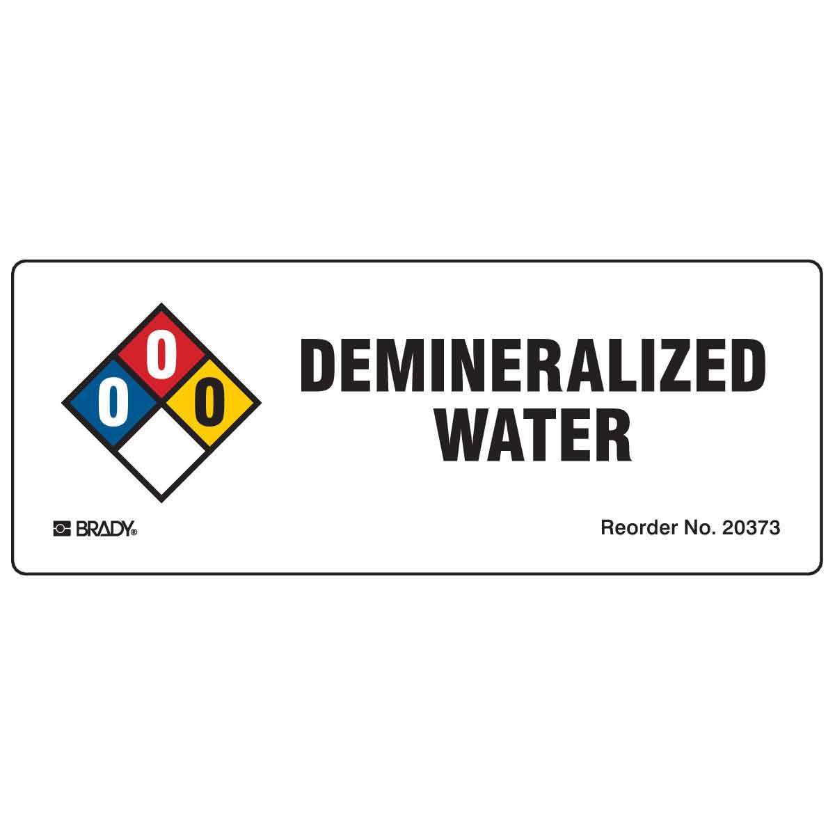 20373LS B-302 3.875X1.5 50/PK DEMINERALIZED