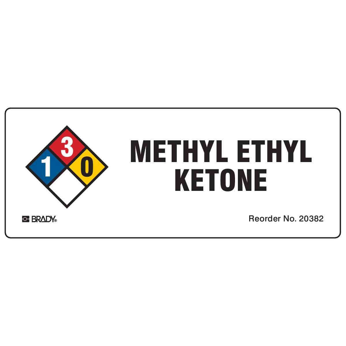 20382LS B302 3.875X1.5 50/PK METHYL/ETHYL/KETONE