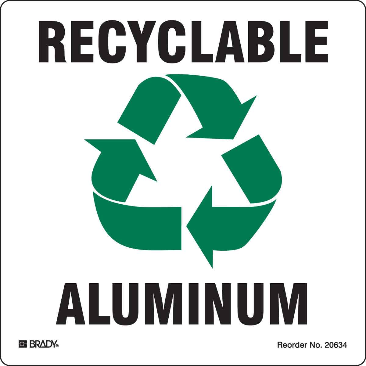 20634FLS B-7569 5X5 5/PK RECYCLABLE ALUMINUM