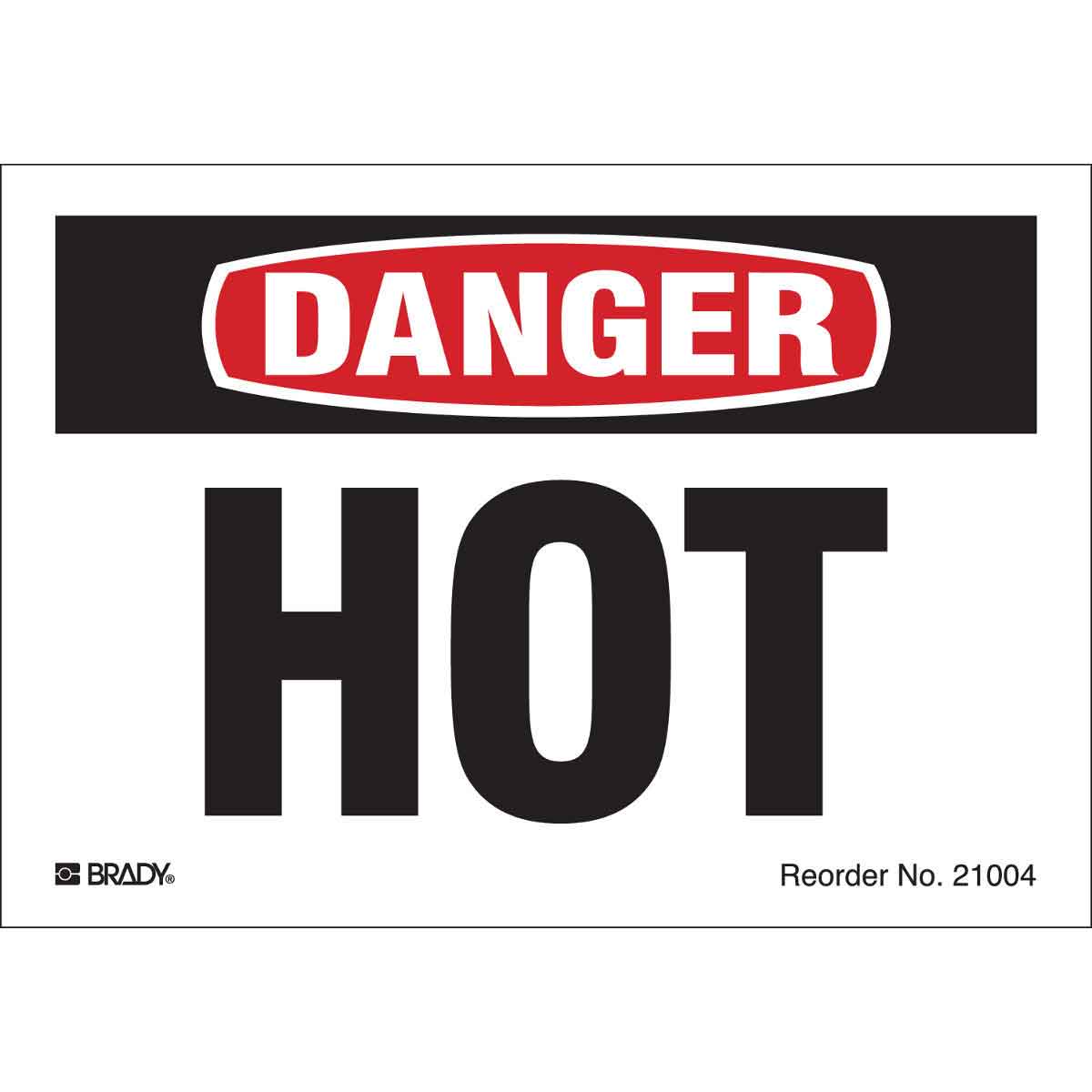 21004LS B-997 3.5X5 8/PK BLK/RED/WHT HOT