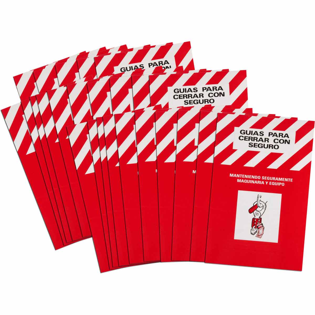 2112SP PRINZING SPANISH LOCKOUT BOOKS 25/EA