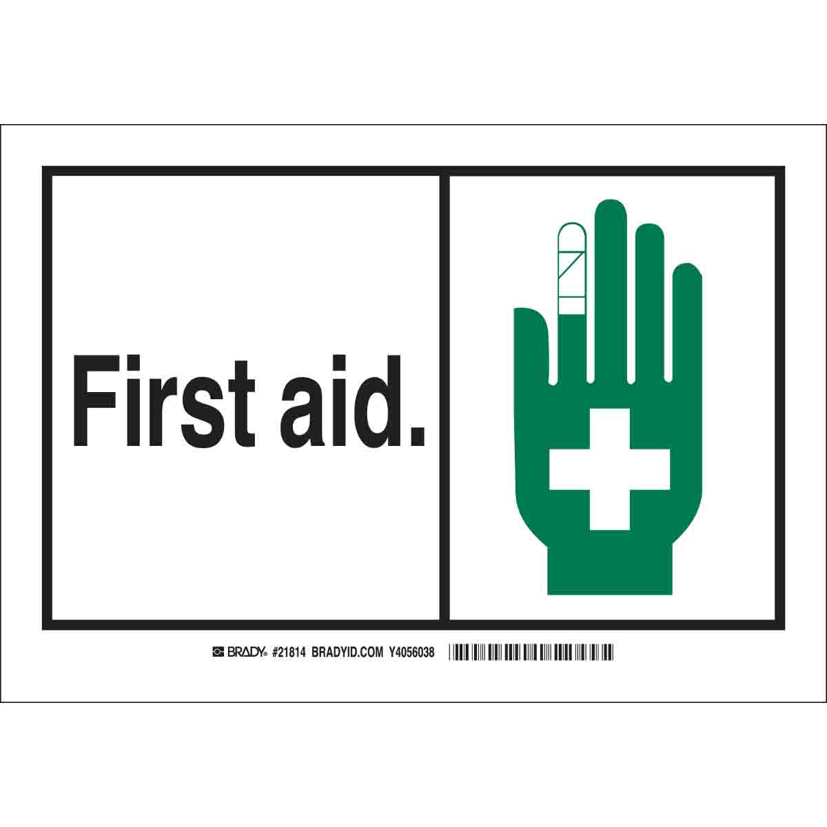 First Aid Sign