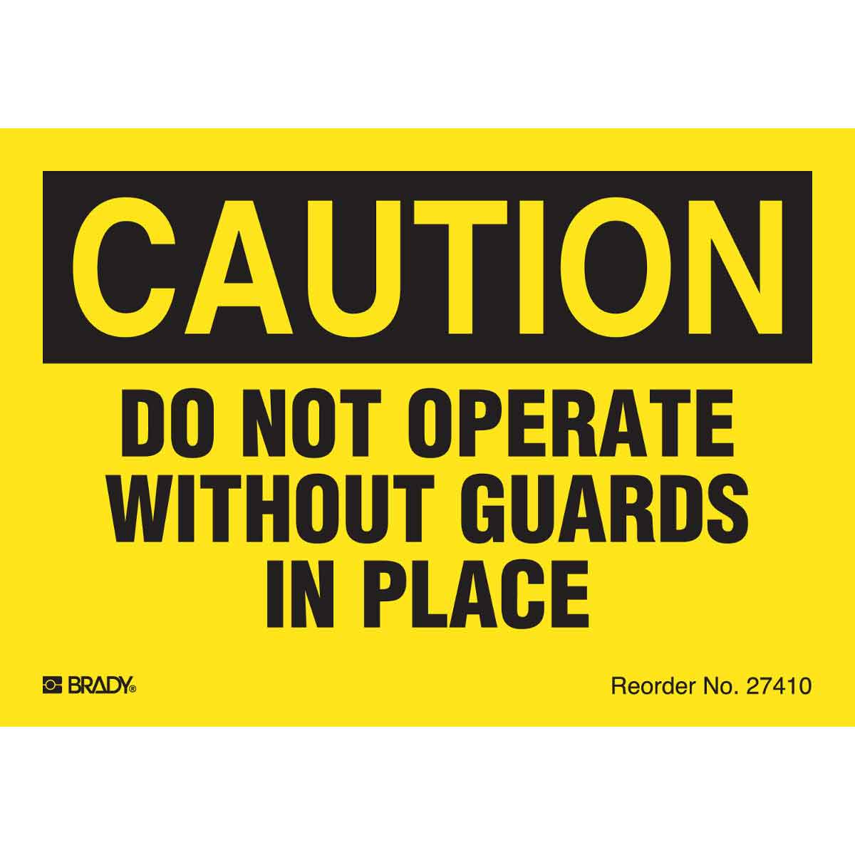 27410LS B-997 3.5X5 8/PK DO NOT OPERATE WITHOUT