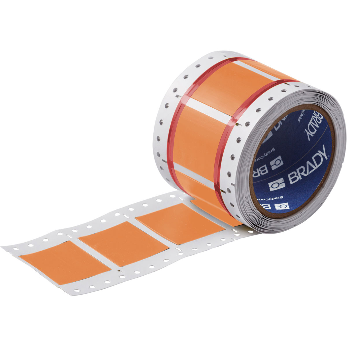 2HX-1000-2-OR-S Sleeve 1 in Dia x 2 in W Orange