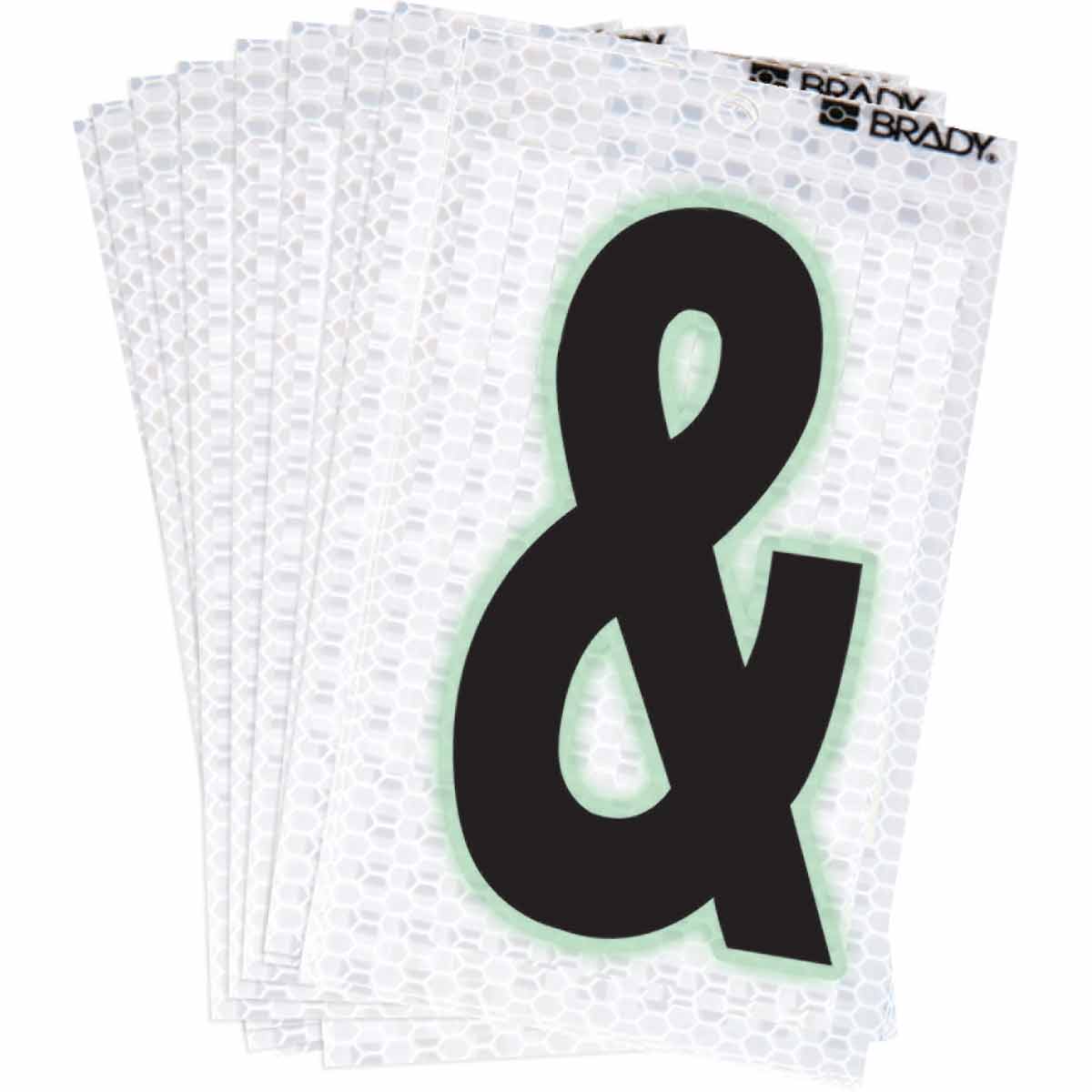 3000-& 2 in N&L BL, GN Glow on Silver & 10/PK
