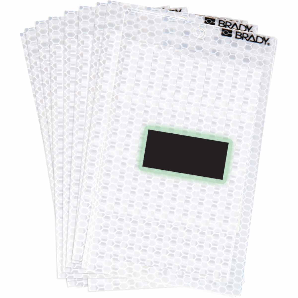 3000-DSH 2 in N&L BL, GN Glow on Silver - 10/PK