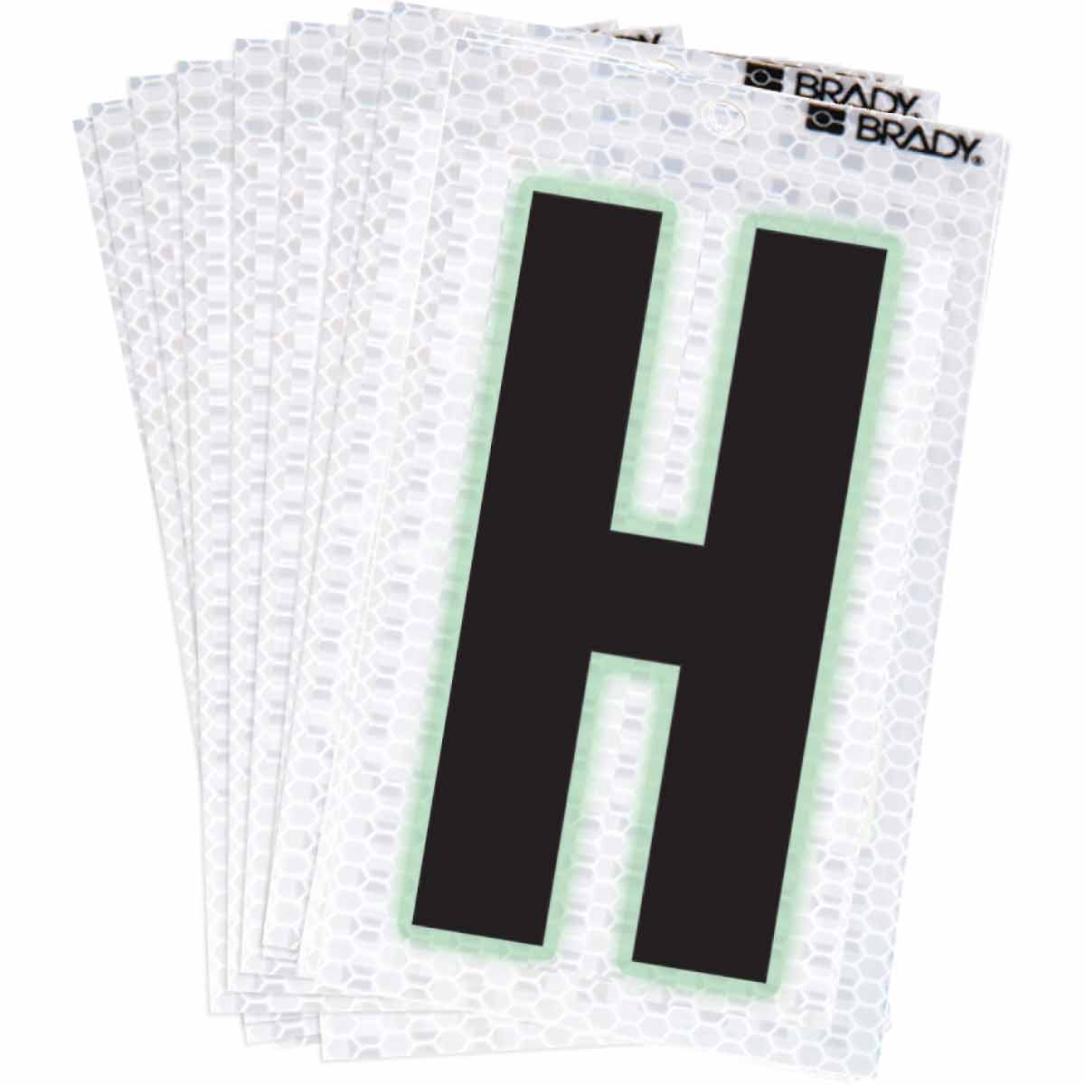 3000-H 2 in N&L BL, GN Glow on Silver H 10/PK