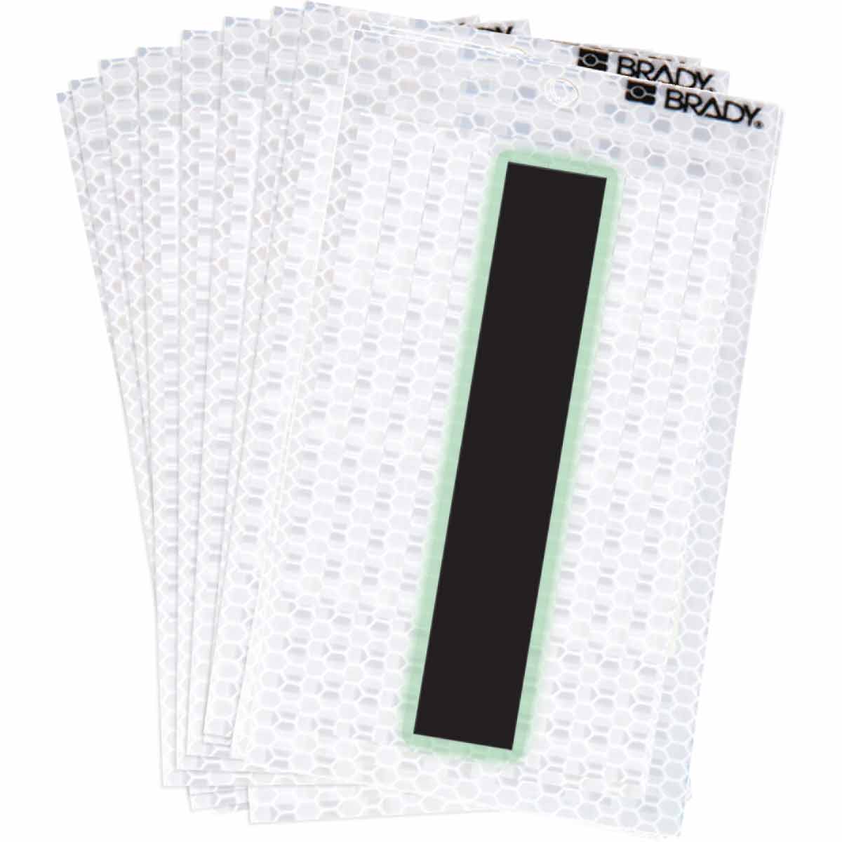 3000-I 2 in N&L BL, GN Glow on Silver I 10/PK