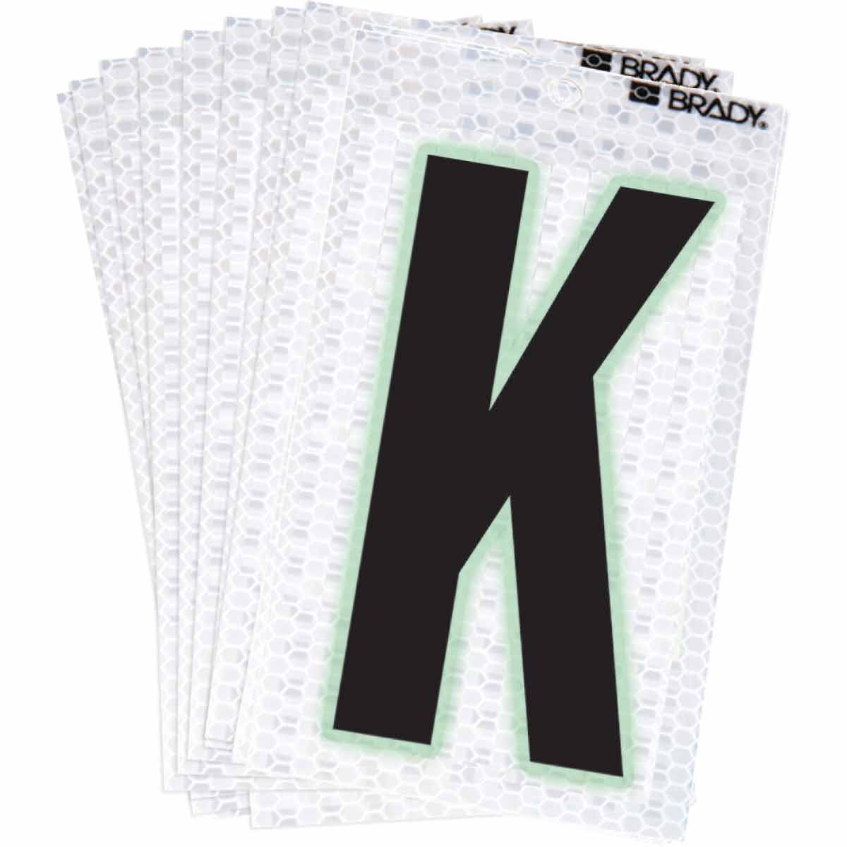 3000-K 2 in N&L BL, GN Glow on Silver K 10/PK