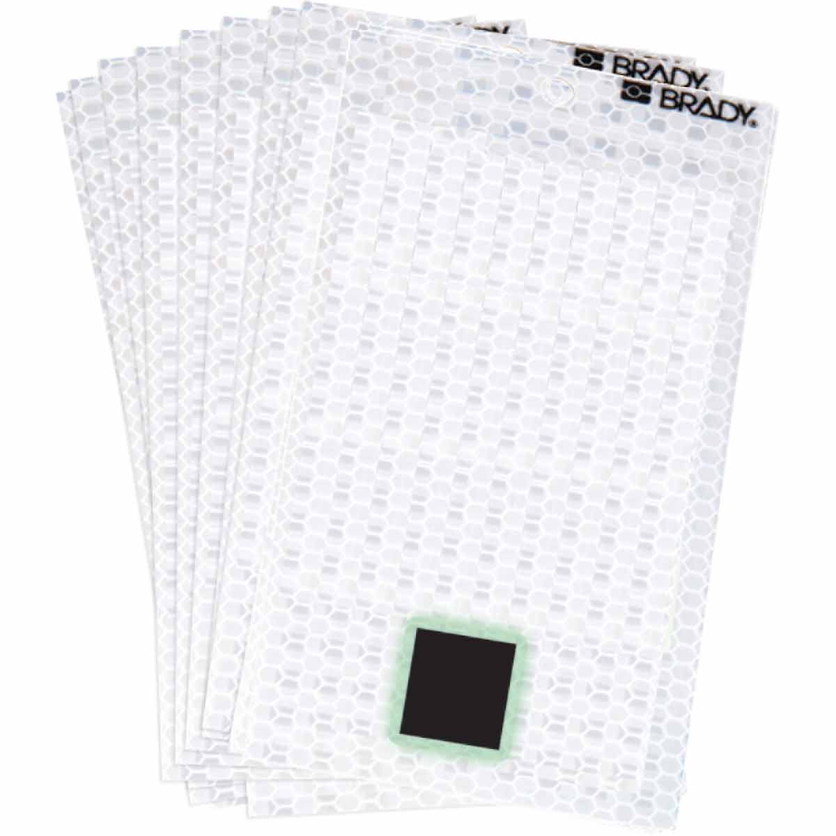 3000-PRD 2 in N&L BL, GN Glow on Silver . 10/PK