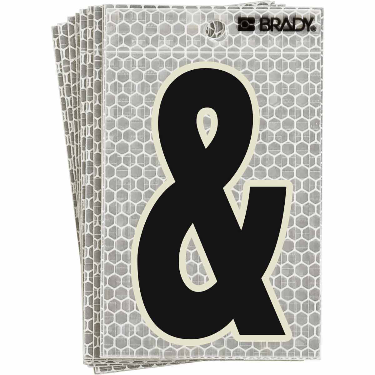 3010-& 3 in N&L BL, GN Glow on Silver & 10/PK