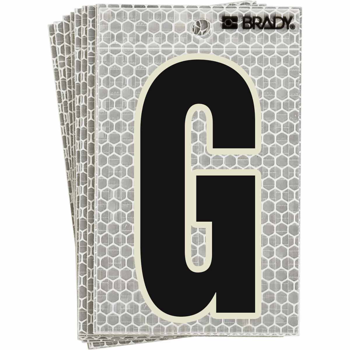 3010-G 3 in N&L BL, GN Glow on Silver G 10/PK