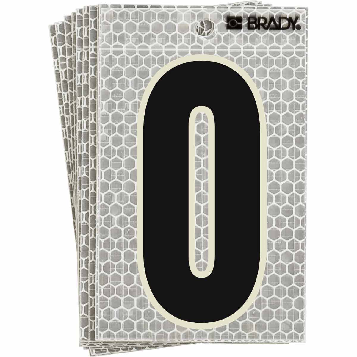 3010-O 3 in N&L BL, GN Glow on Silver O 10/PK