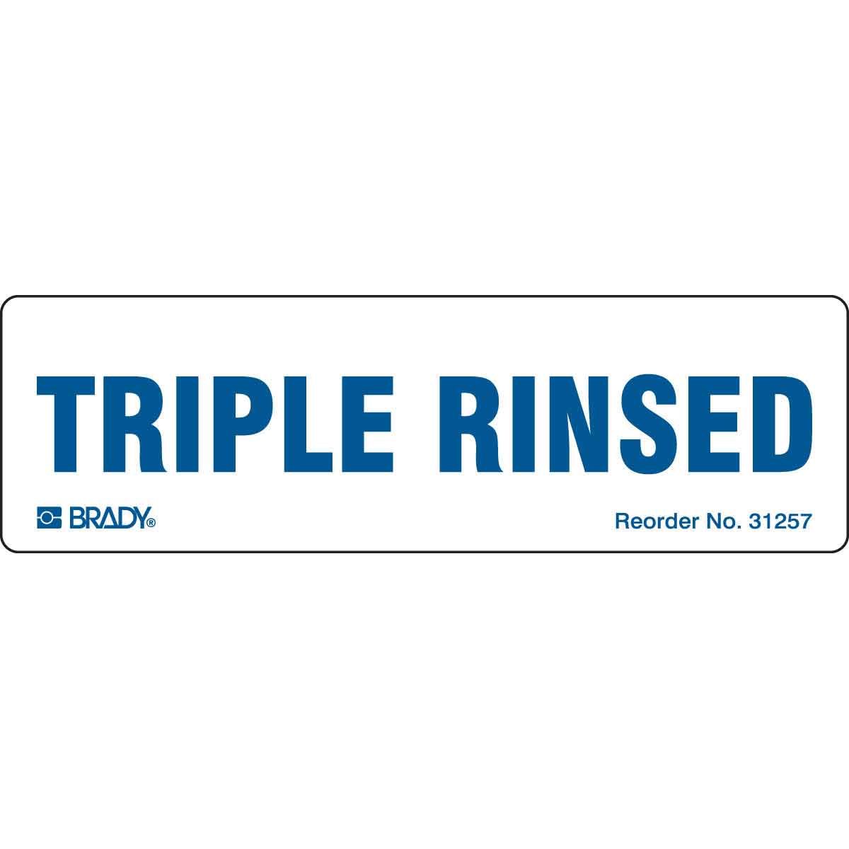 31257LS B-235 .875X2.875 250/PK TRIPLE RINSED