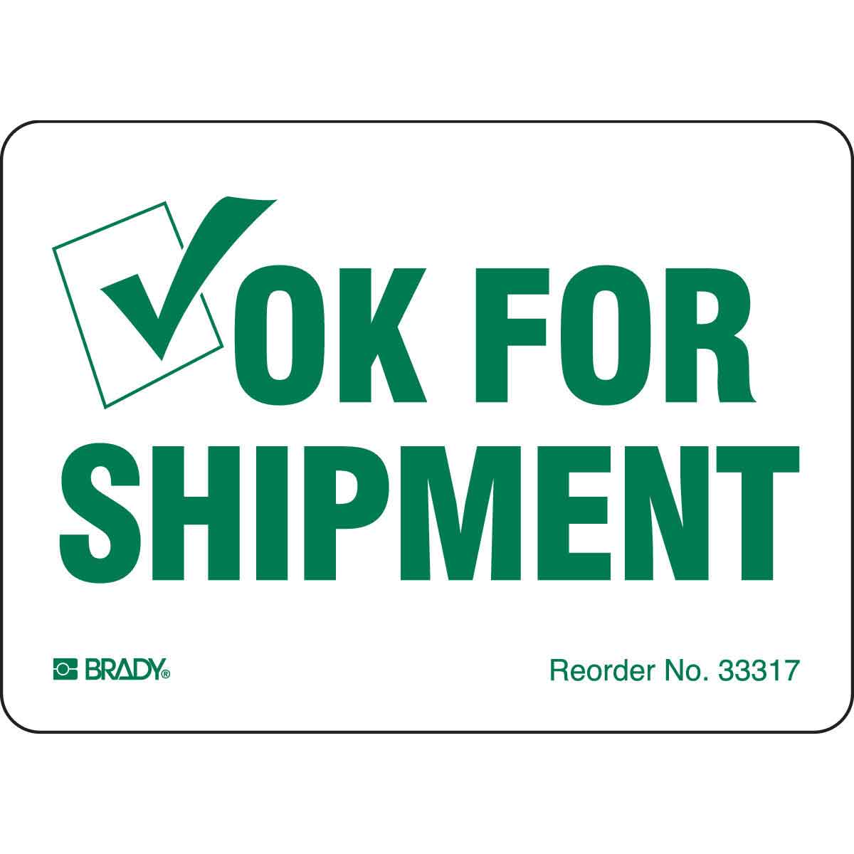 33317LS B-235 2.875X4 100/PK OK FOR SHIPMENT