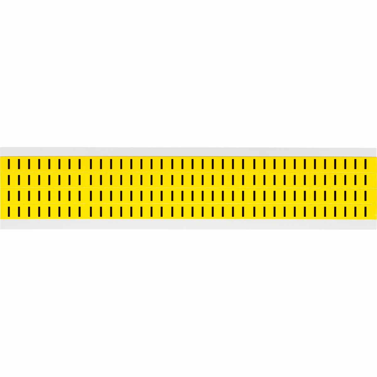 3400-I 0.25" Vinyl N&L Black on Yellow I 144/PK