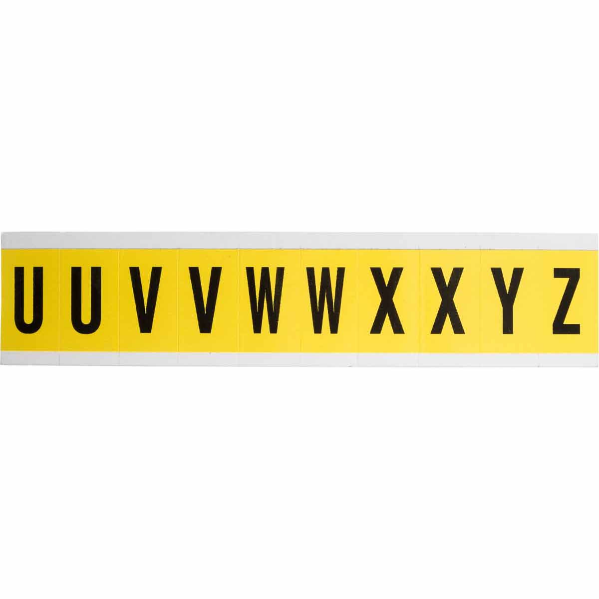 34342 1 in Vinyl N&L BK on YL U to Z 10/PK