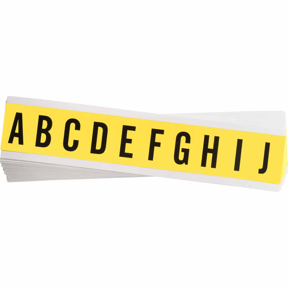 3430-LTR KIT 1 in Vinyl N&L BK on YL A to Z 25/PK