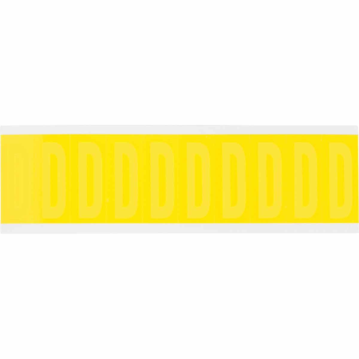 3440-BLANK 2 in Vinyl N&L Yellow (Blank) 10/PK