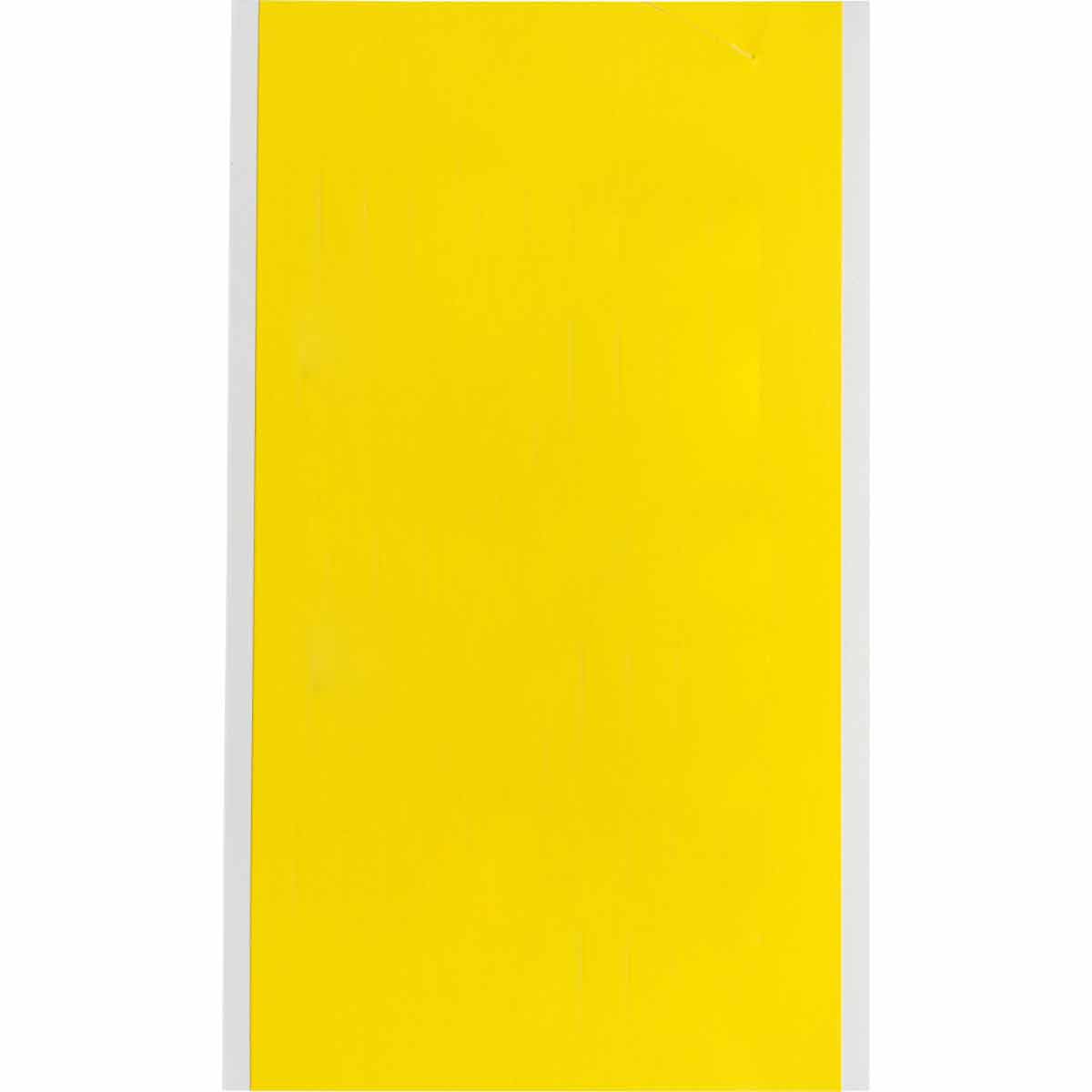 3470-BLANK 6 in Vinyl N&L Yellow (Blank) 1/PK