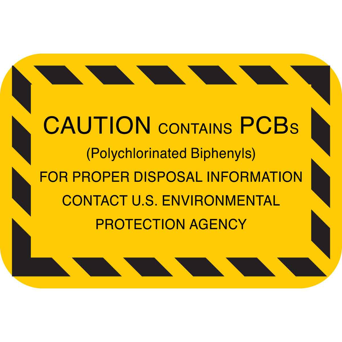 365LS B302 1X.687 480/PK CAUTION CONTAINS PCBS