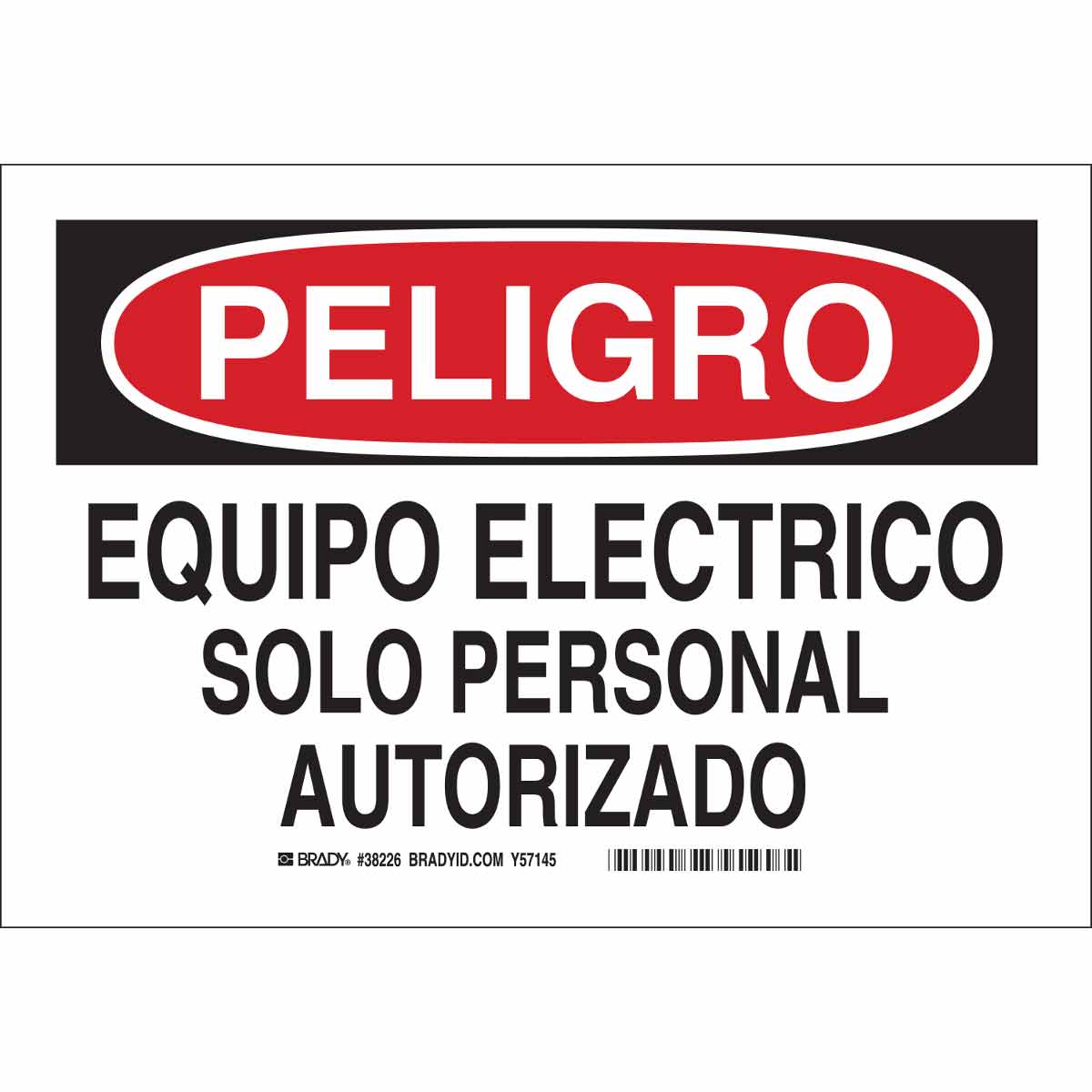 38226 SPANISH/DNGR ELC EQP AUTH PRSN