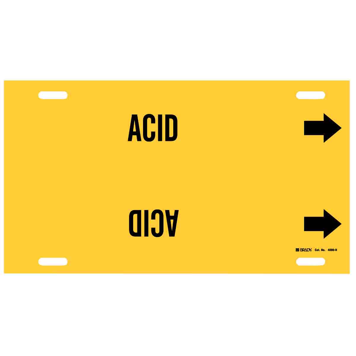 4000-H B915 STYLE H BLK.YEL ACID
