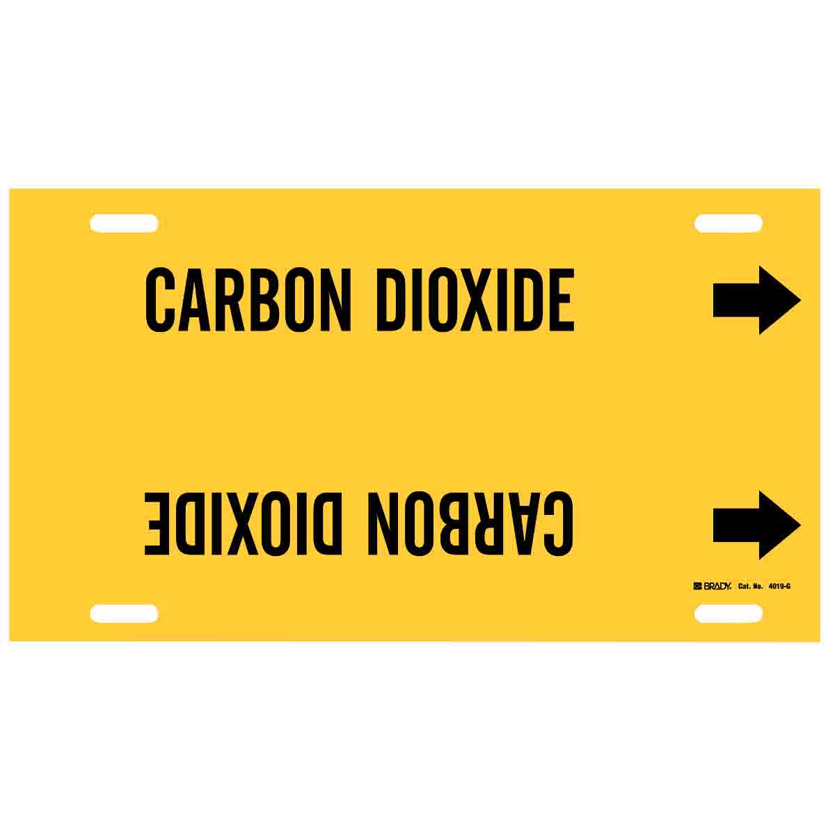 4019-G B915 STY G BLK/YEL CARBON DIOXIDE
