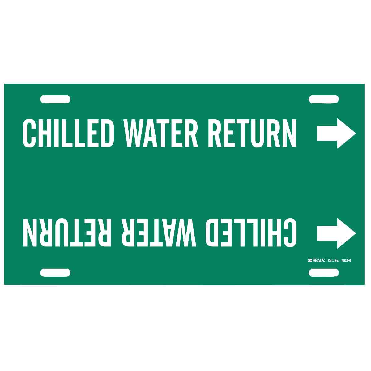 4023-G B915 STY G WHT/GRN CHILLED WATER RETURN