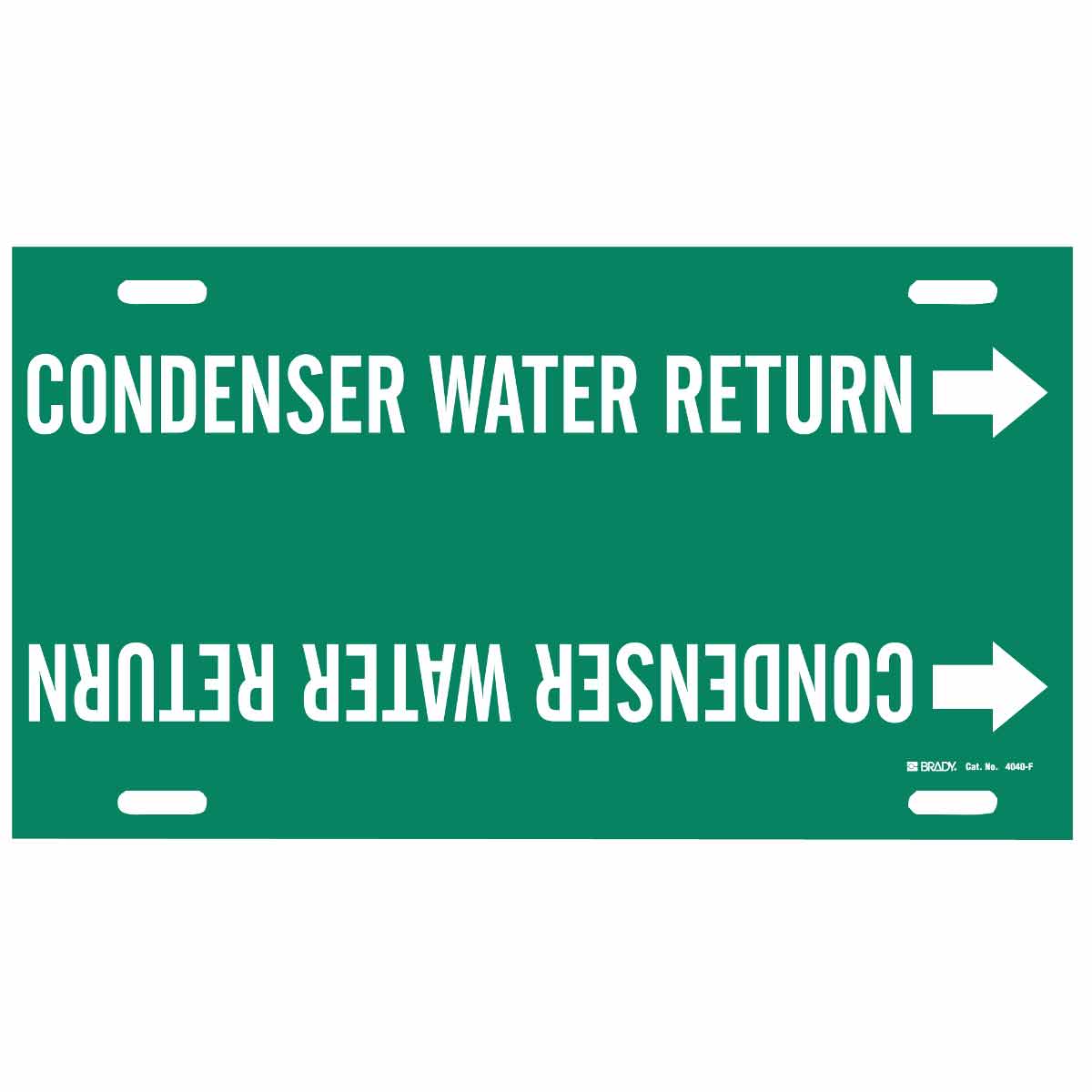 4040-F 4040-F CONDENSER WATER RETURN/GRN/F