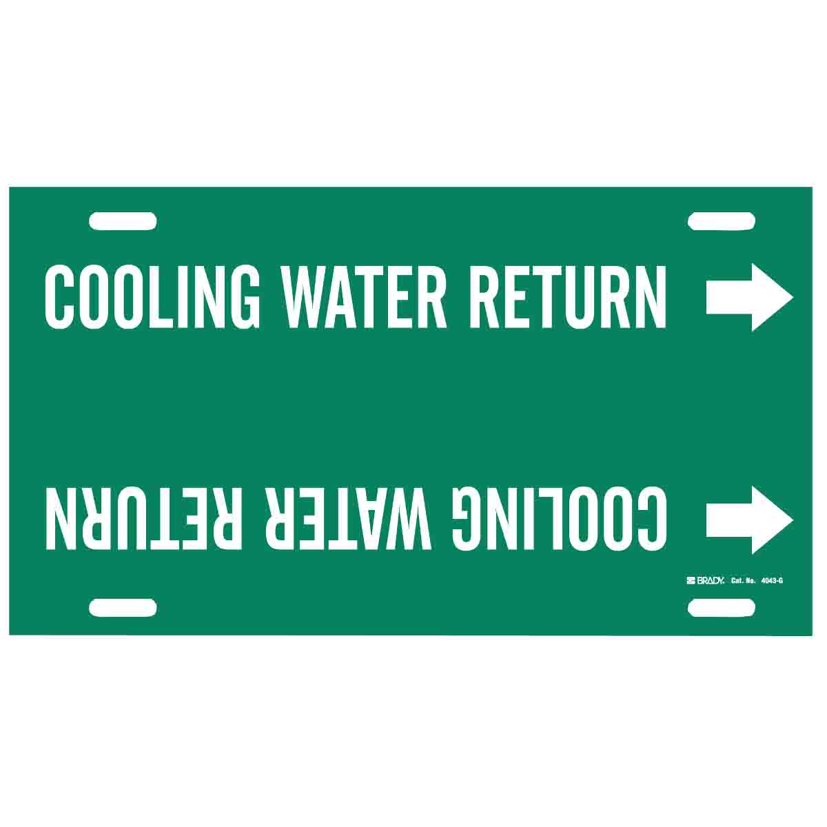 4043-G 4043-G COOLING WATER RETURN/GRN/STY G