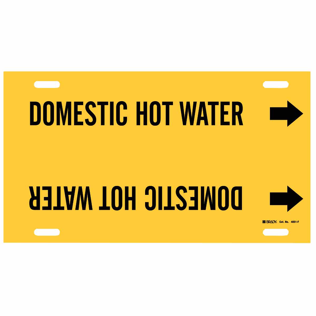 4051-F 4051-F DOMESTIC HOT WATER/YEL/STY F