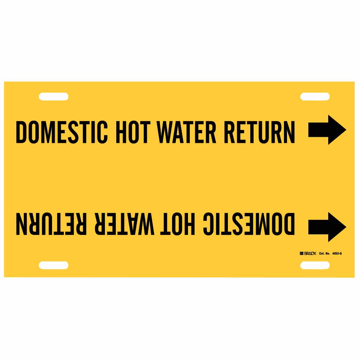 4052-G 4052-G DOMESTIC HOT WATER RET YEL/BLK G