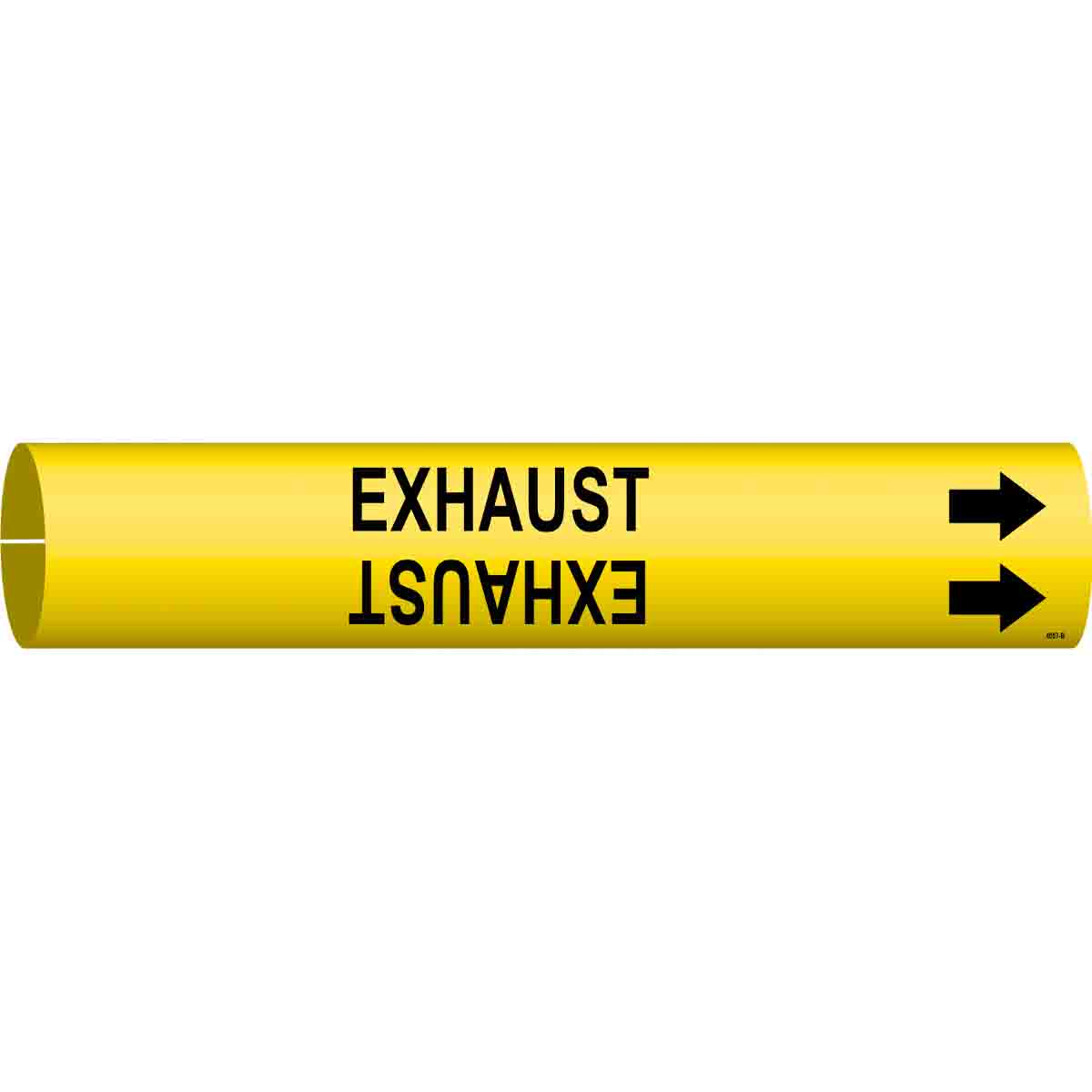 4057-B 4057-B EXHAUST BLK/YEL